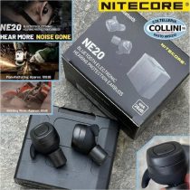 אוזניות אלחוטיות טקטיות NITECORE NE20