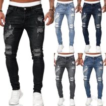 ג'ינס סקיני מעוצב לגברים
