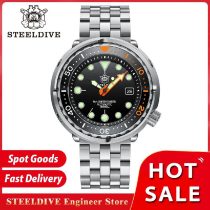 שעון קרמי סופר איכותי Steeldive SD1975C