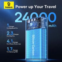 מטען נייד בעל מהירות טעינה 140W - Baseus Power Bank 24000mAh