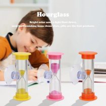שעון חול לילדים עם מדבקת וואקום לצחצוח שיניים