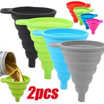 סט משפכי סיליקון גמישים